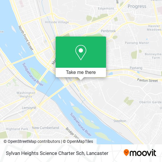 Mapa de Sylvan Heights Science Charter Sch
