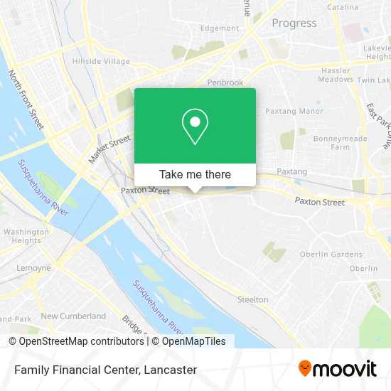 Family Financial Center map