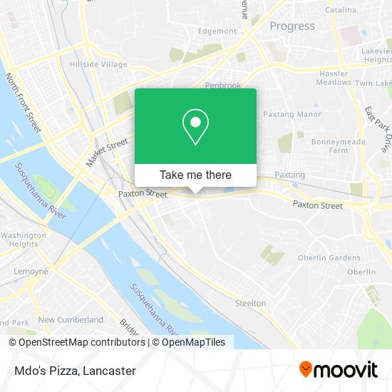 Mapa de Mdo's Pizza