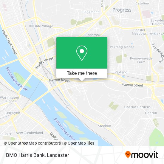 BMO Harris Bank map