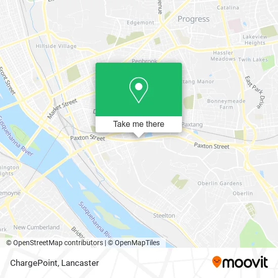 ChargePoint map