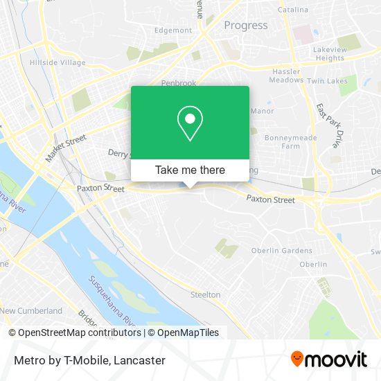 Metro by T-Mobile map