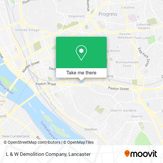 Mapa de L & W Demolition Company