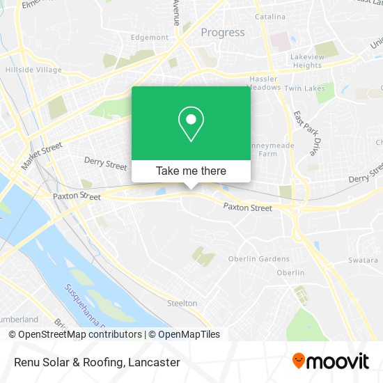 Renu Solar & Roofing map