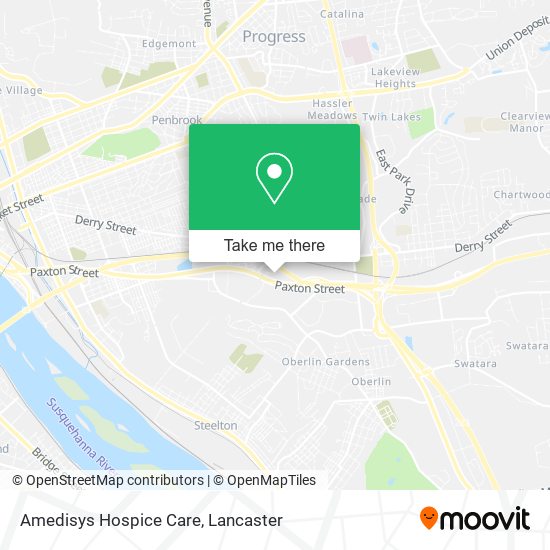 Mapa de Amedisys Hospice Care