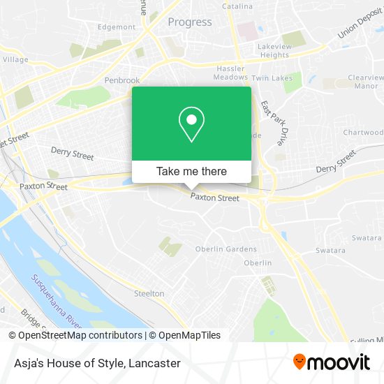 Asja's House of Style map