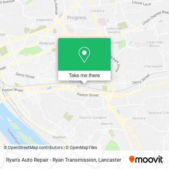 Ryan's Auto Repair - Ryan Transmission map