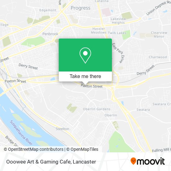 Ooowee Art & Gaming Cafe map