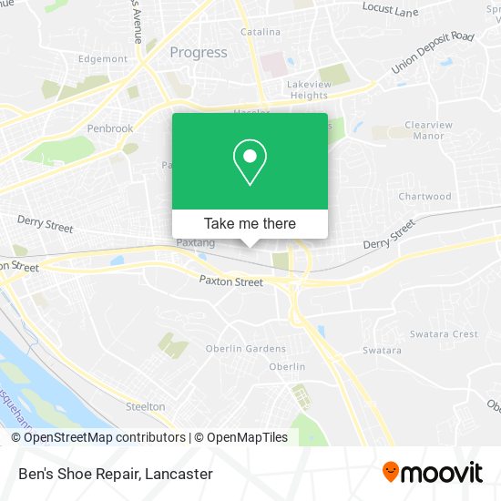 Mapa de Ben's Shoe Repair