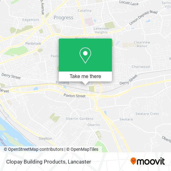 Clopay Building Products map