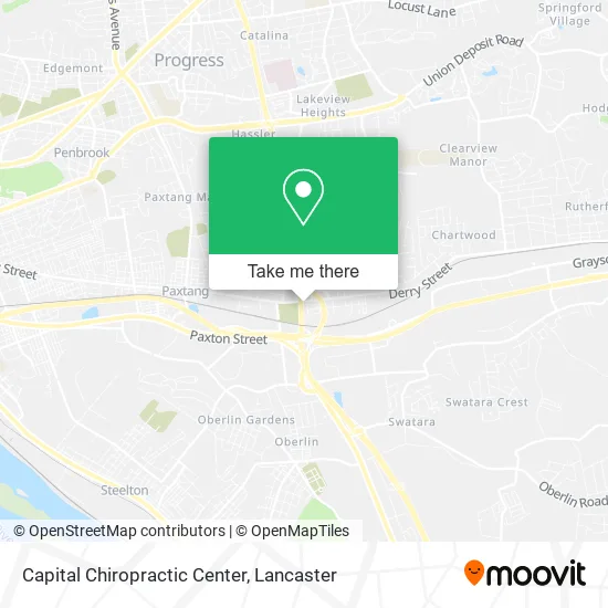 Capital Chiropractic Center map