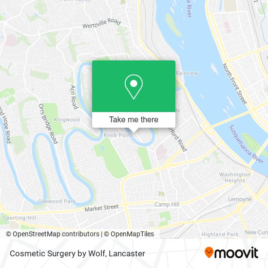Cosmetic Surgery by Wolf map