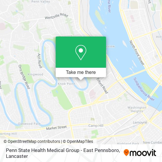 Penn State Health Medical Group - East Pennsboro map