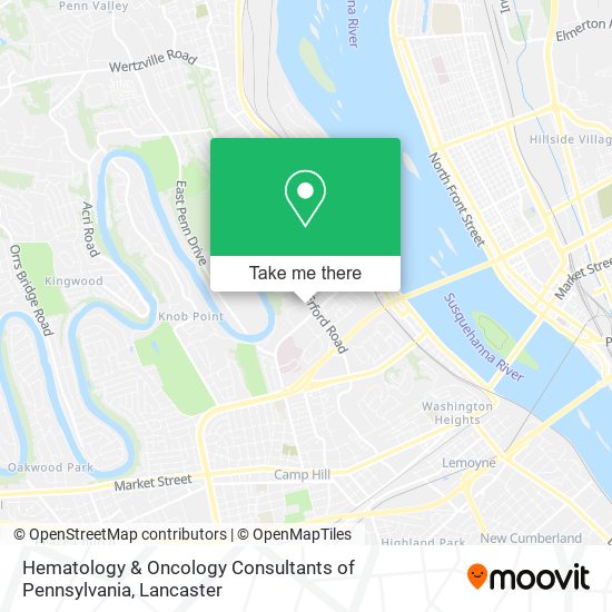 Hematology & Oncology Consultants of Pennsylvania map