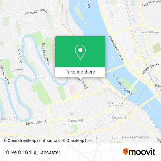 Mapa de Olive Oil Grille