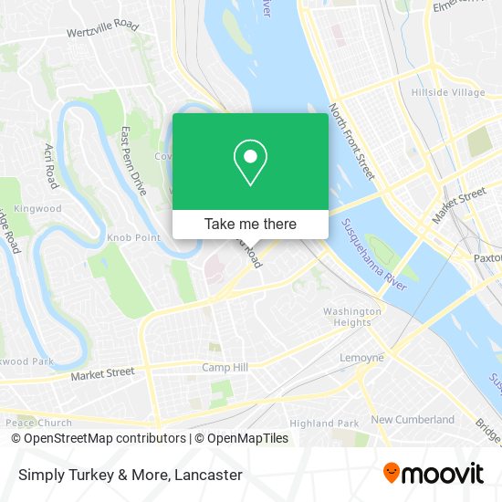 Mapa de Simply Turkey & More