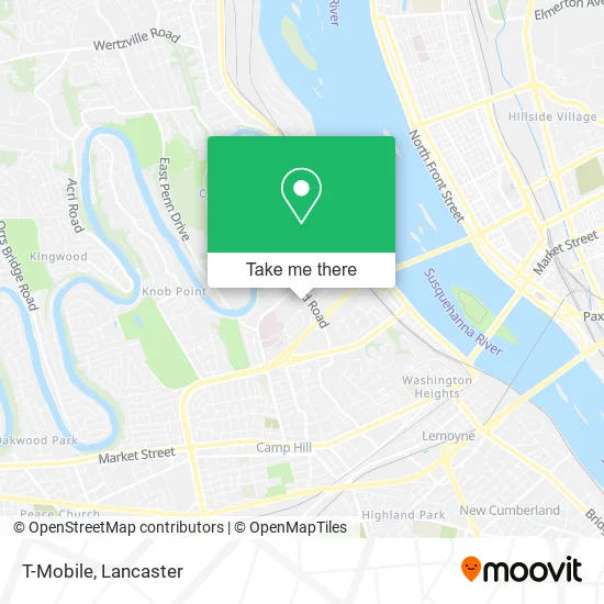 T-Mobile map