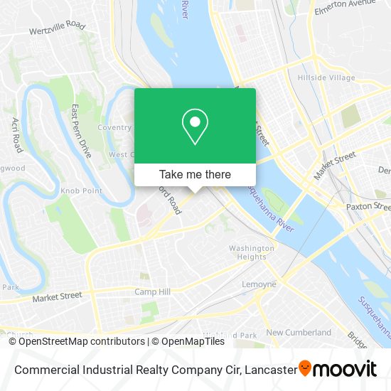 Mapa de Commercial Industrial Realty Company Cir