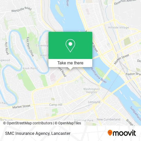 SMC Insurance Agency map
