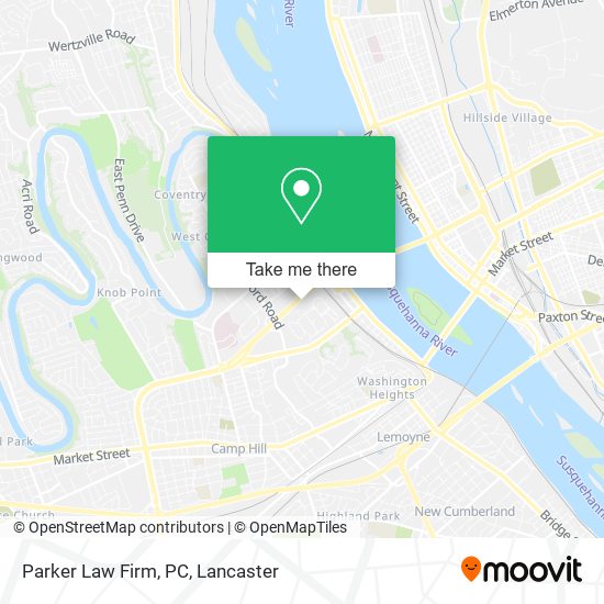 Parker Law Firm, PC map