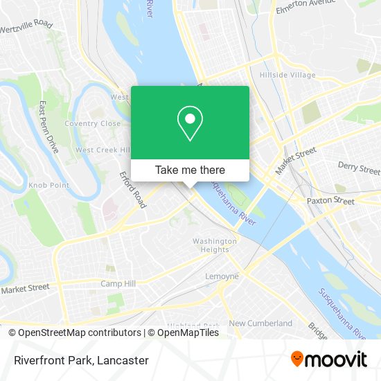 Mapa de Riverfront Park