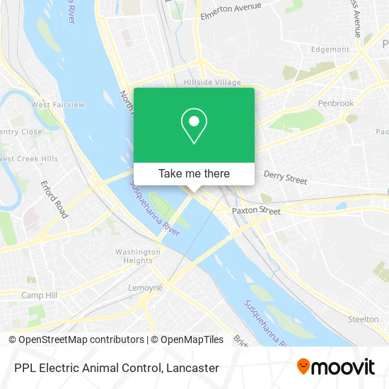 PPL Electric Animal Control map