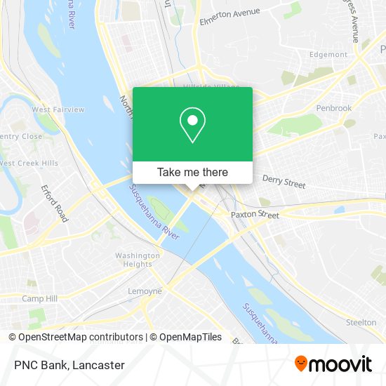 Mapa de PNC Bank