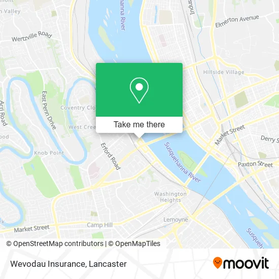 Wevodau Insurance map