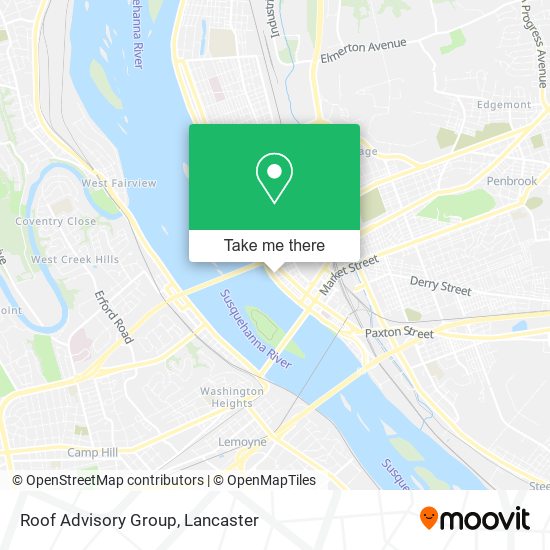 Roof Advisory Group map