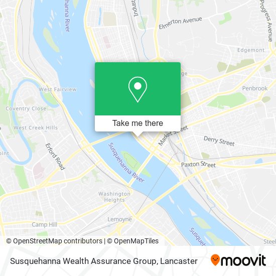 Mapa de Susquehanna Wealth Assurance Group
