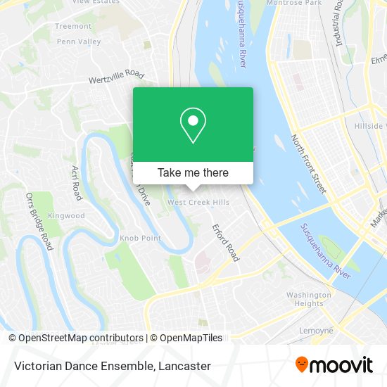 Victorian Dance Ensemble map