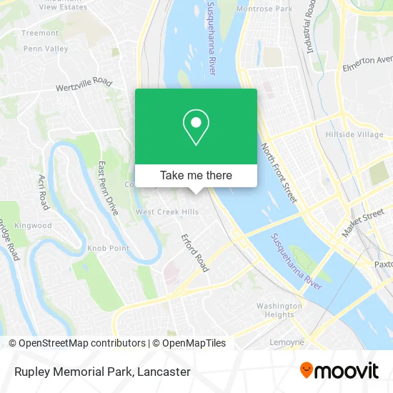 Rupley Memorial Park map