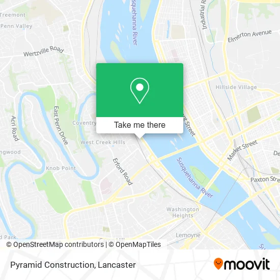 Pyramid Construction map