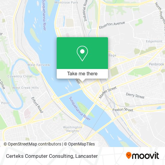Certeks Computer Consulting map
