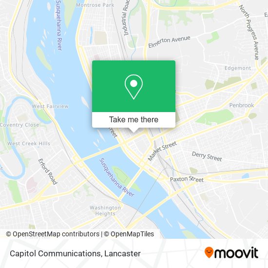 Mapa de Capitol Communications