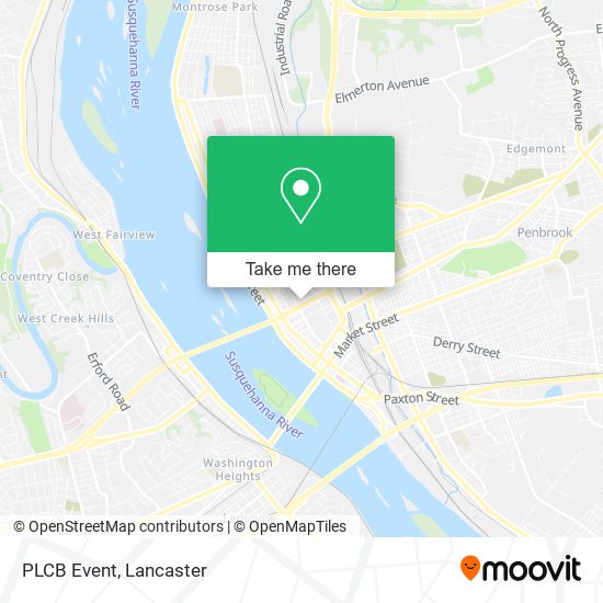 Mapa de PLCB Event