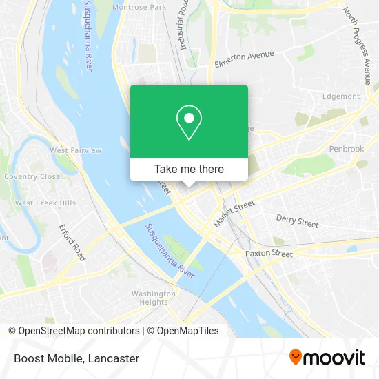 Boost Mobile map