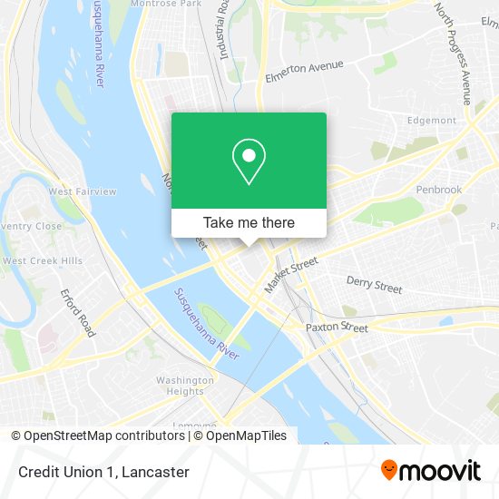 Credit Union 1 map