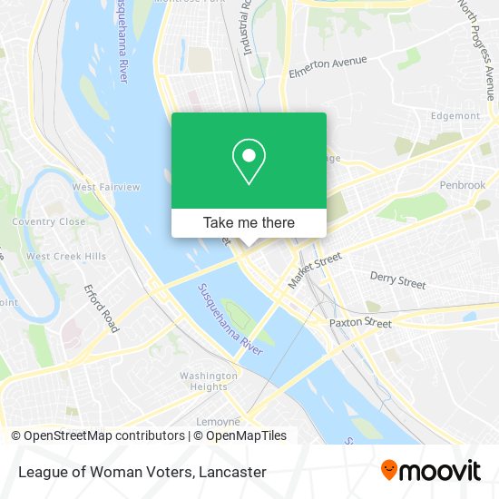 Mapa de League of Woman Voters