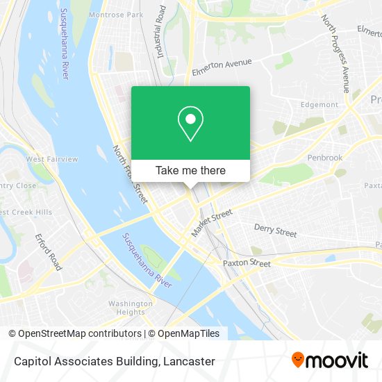 Capitol Associates Building map