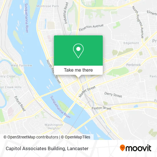 Capitol Associates Building map