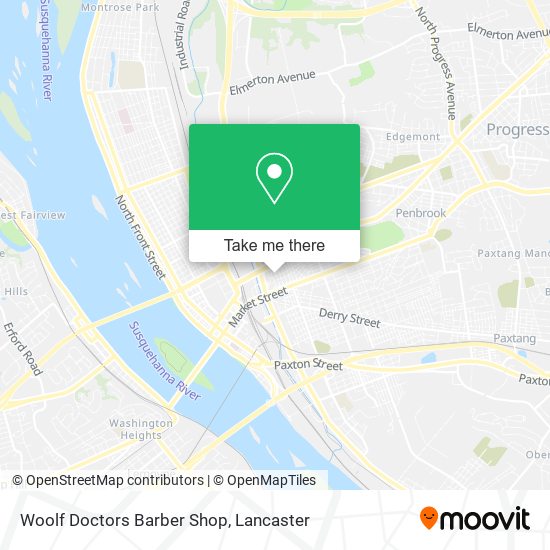 Woolf Doctors Barber Shop map