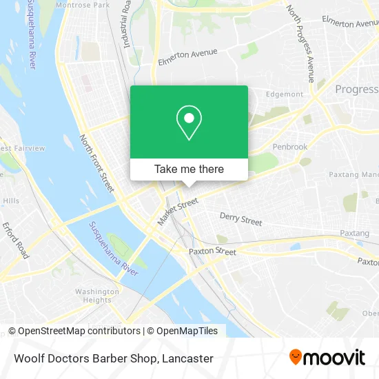 Woolf Doctors Barber Shop map