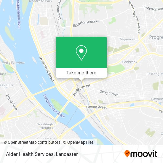 Alder Health Services map