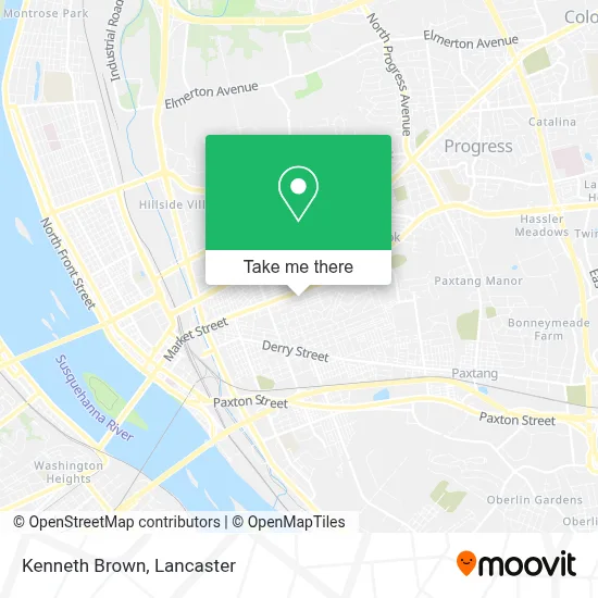 Kenneth Brown map