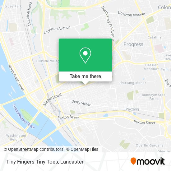 Tiny Fingers Tiny Toes map