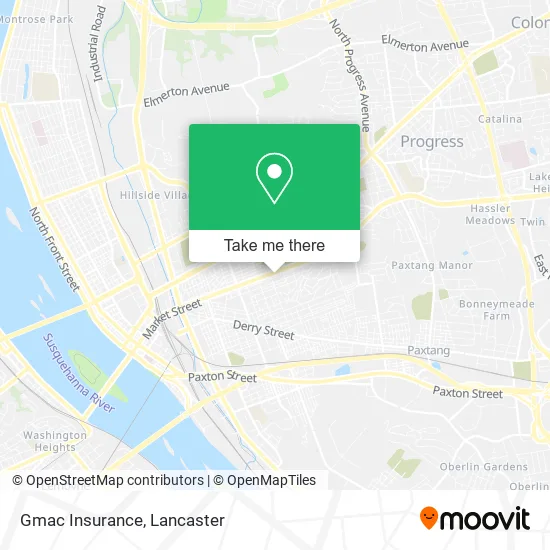 Gmac Insurance map