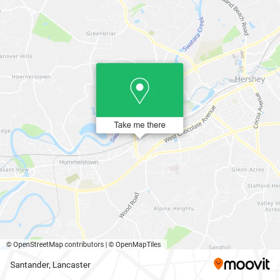 Santander map