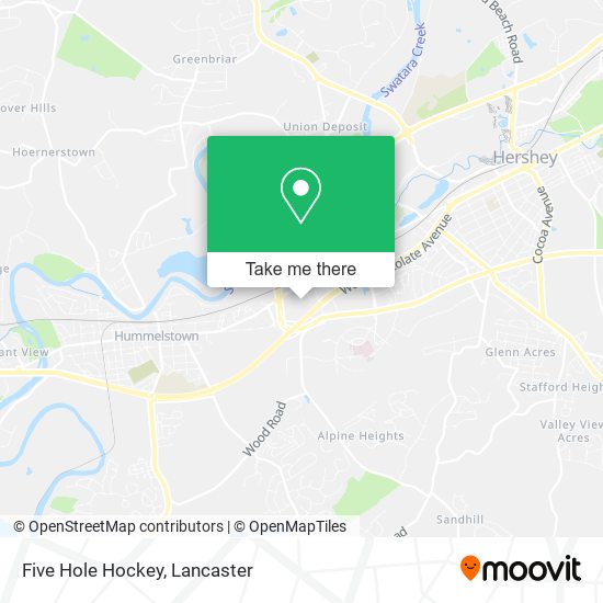 Five Hole Hockey map