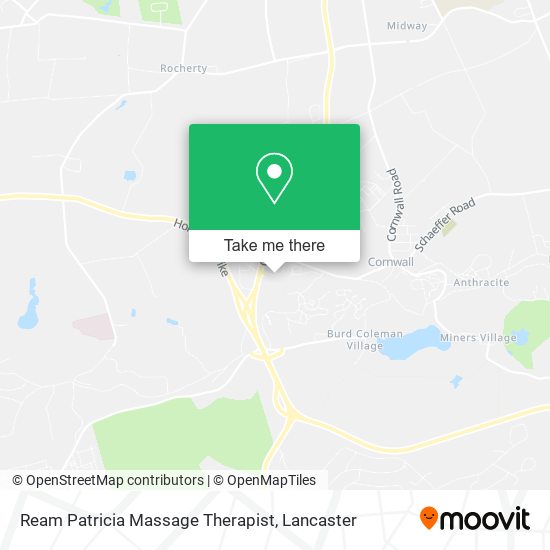 Mapa de Ream Patricia Massage Therapist